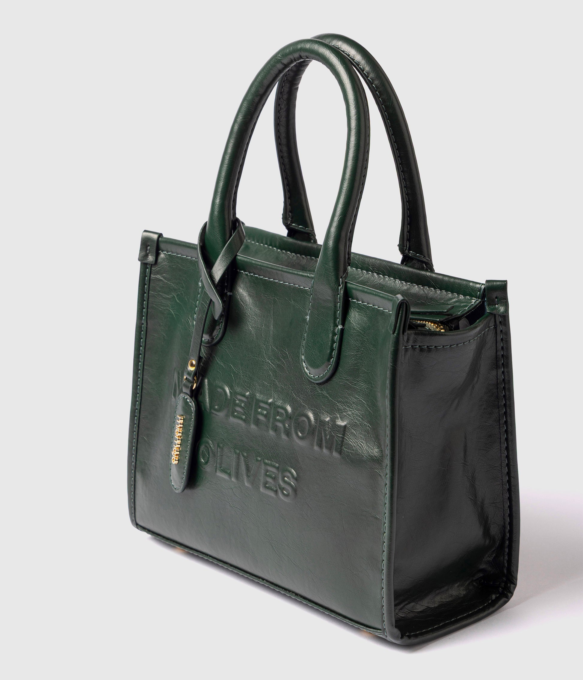 Alima Deluxe Tote M - Verde Foresta (a base di olive)