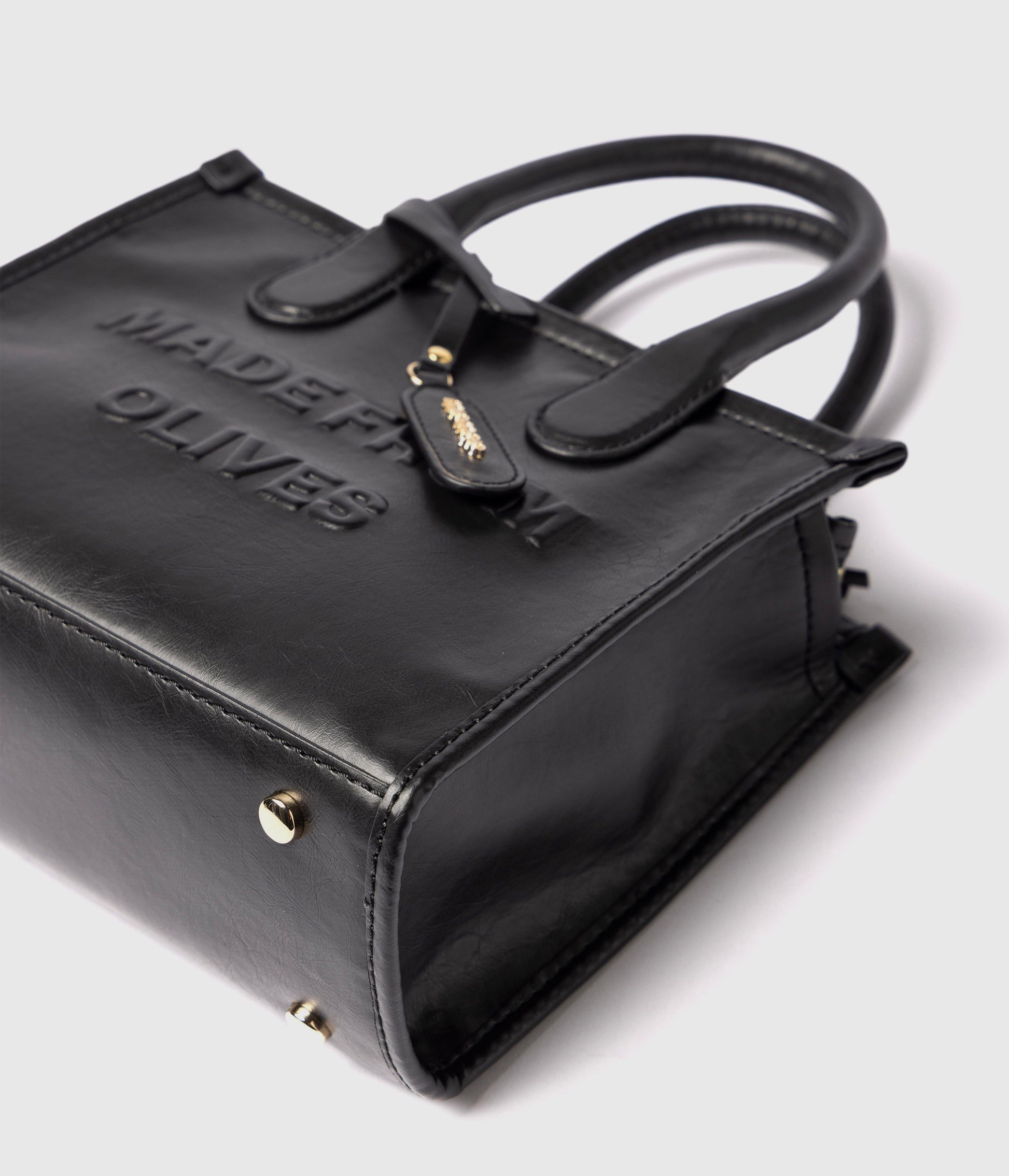 Alima Deluxe Tote M - Black (Olive-based)