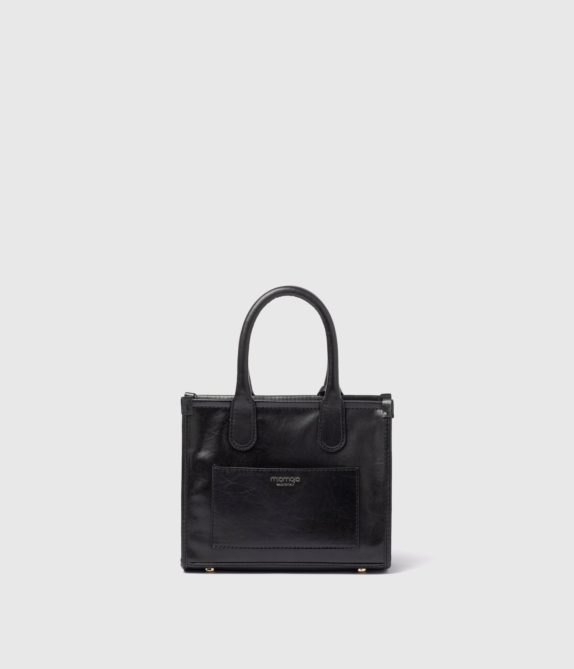 Alima Deluxe Tote M - Black (Olive-based)