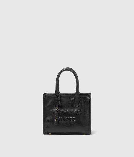 Alima Deluxe Tote M - Black (Olive-based)
