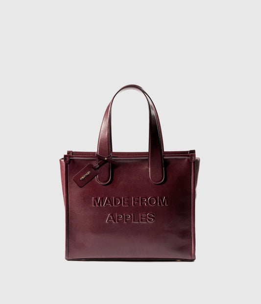Alima Tote L - Borgogna (Apple-based)