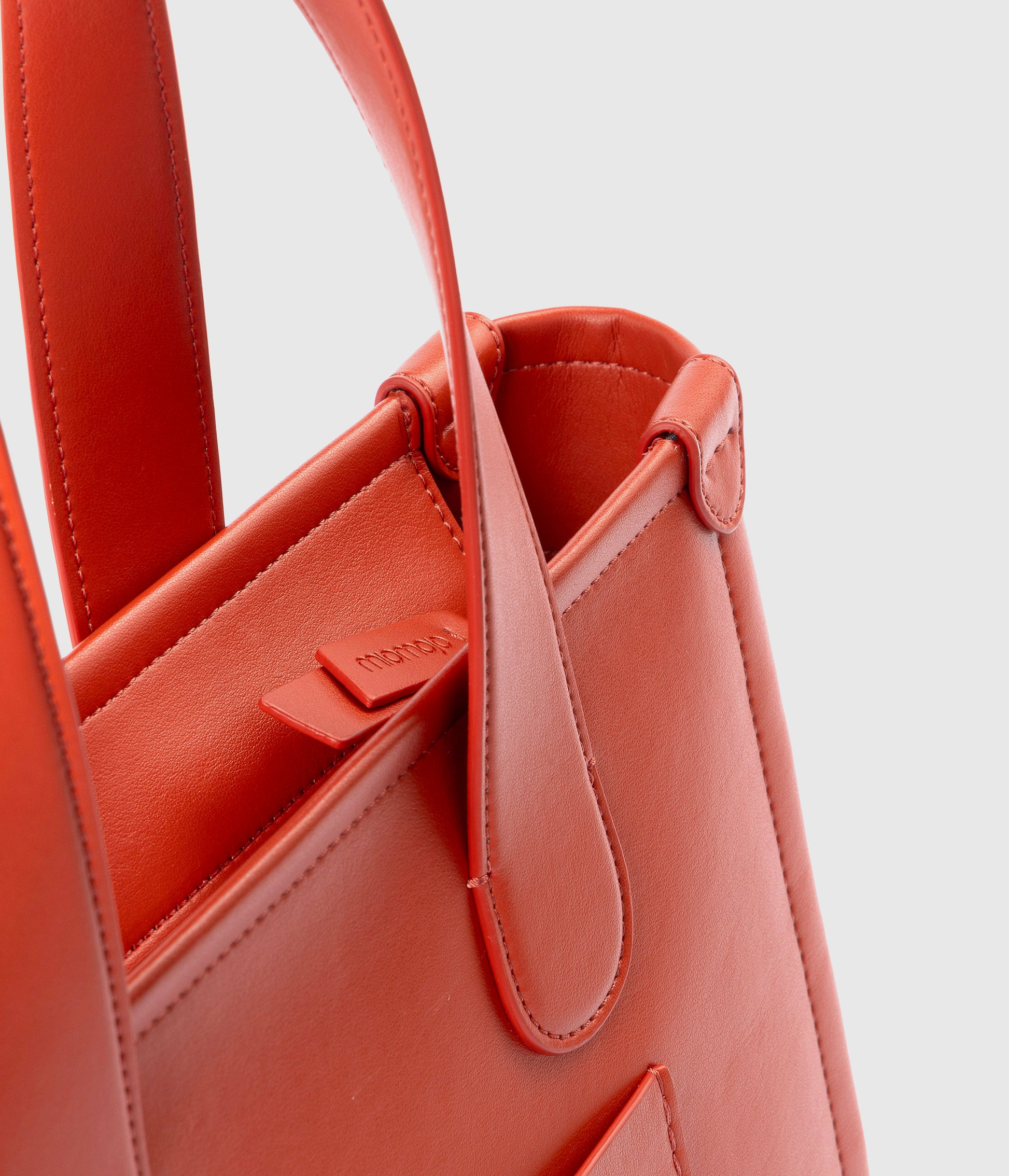 Alima Tote L - Terracotta (Apple-based)
