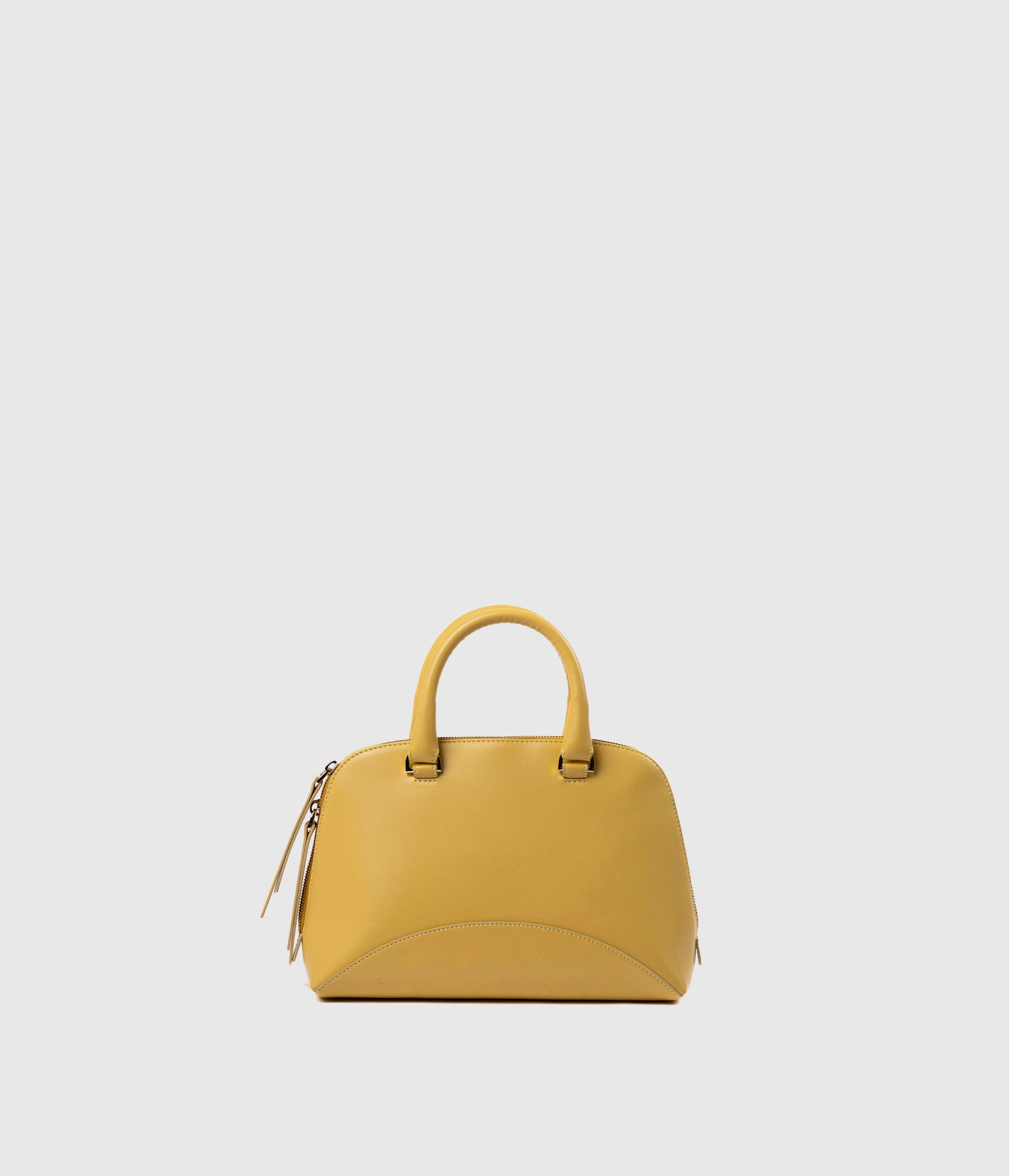 Isotta Bowler Bag - Banana (Apple-based)