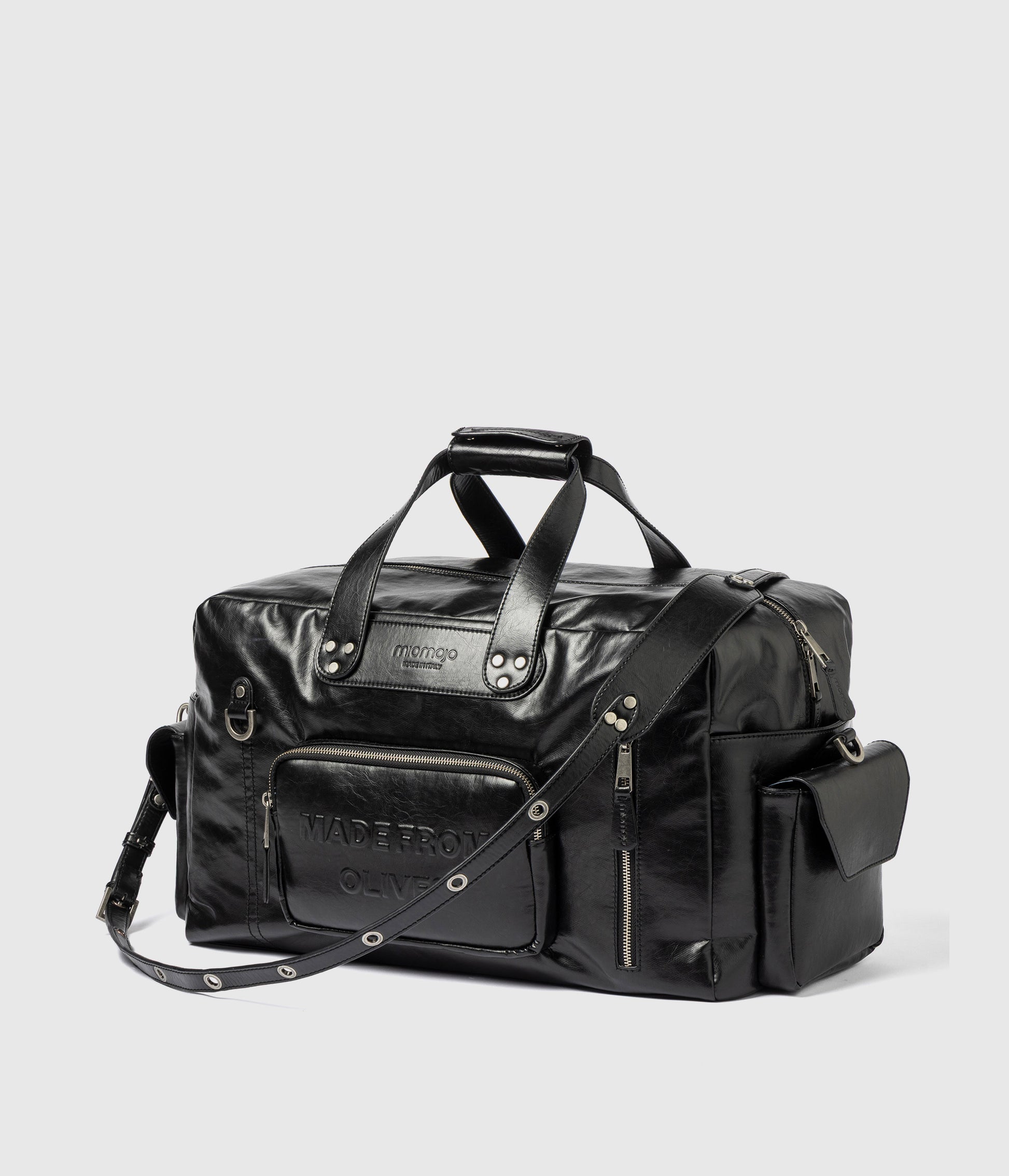 Lenny duffle bag - Black (Olive-based)