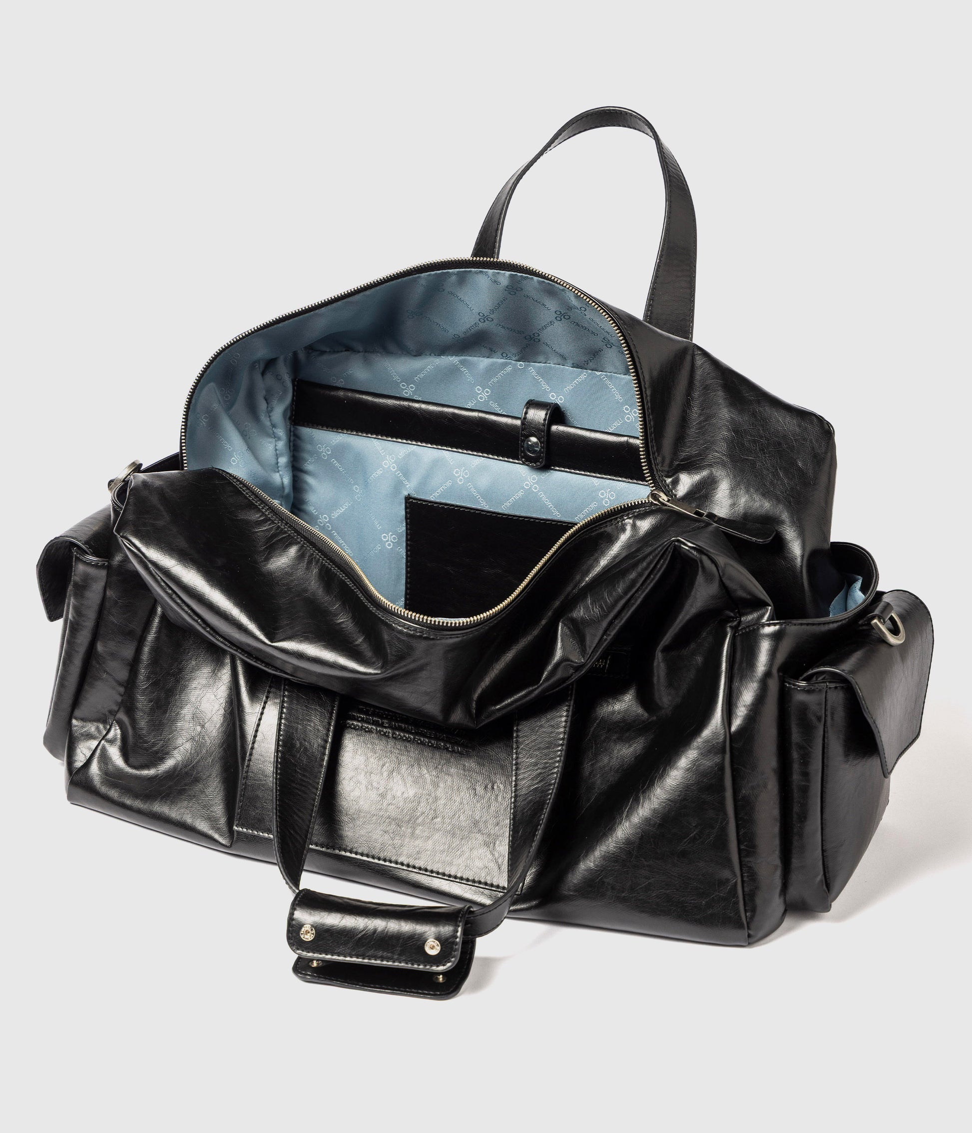 Lenny duffle bag - Black (Olive-based)