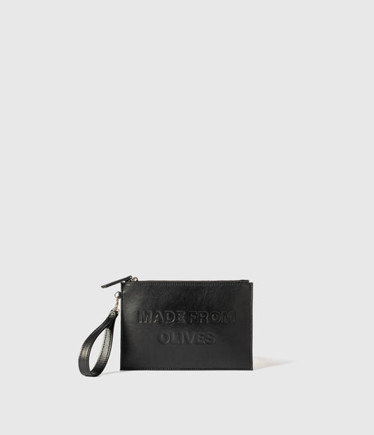 Orion Pouch - Black (Olive-based)