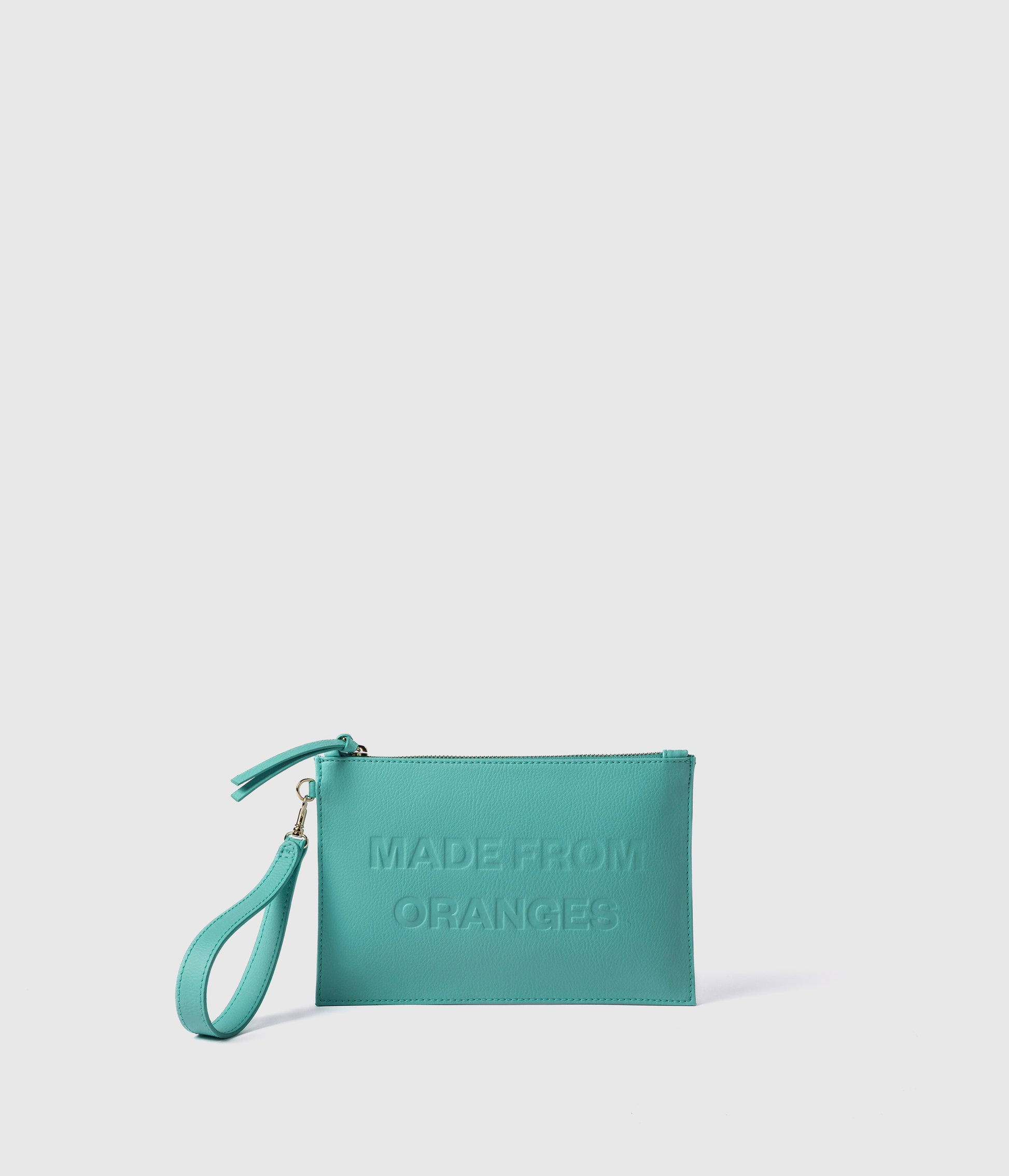 Orion Pouch – Acquamarina (a base di arance)
