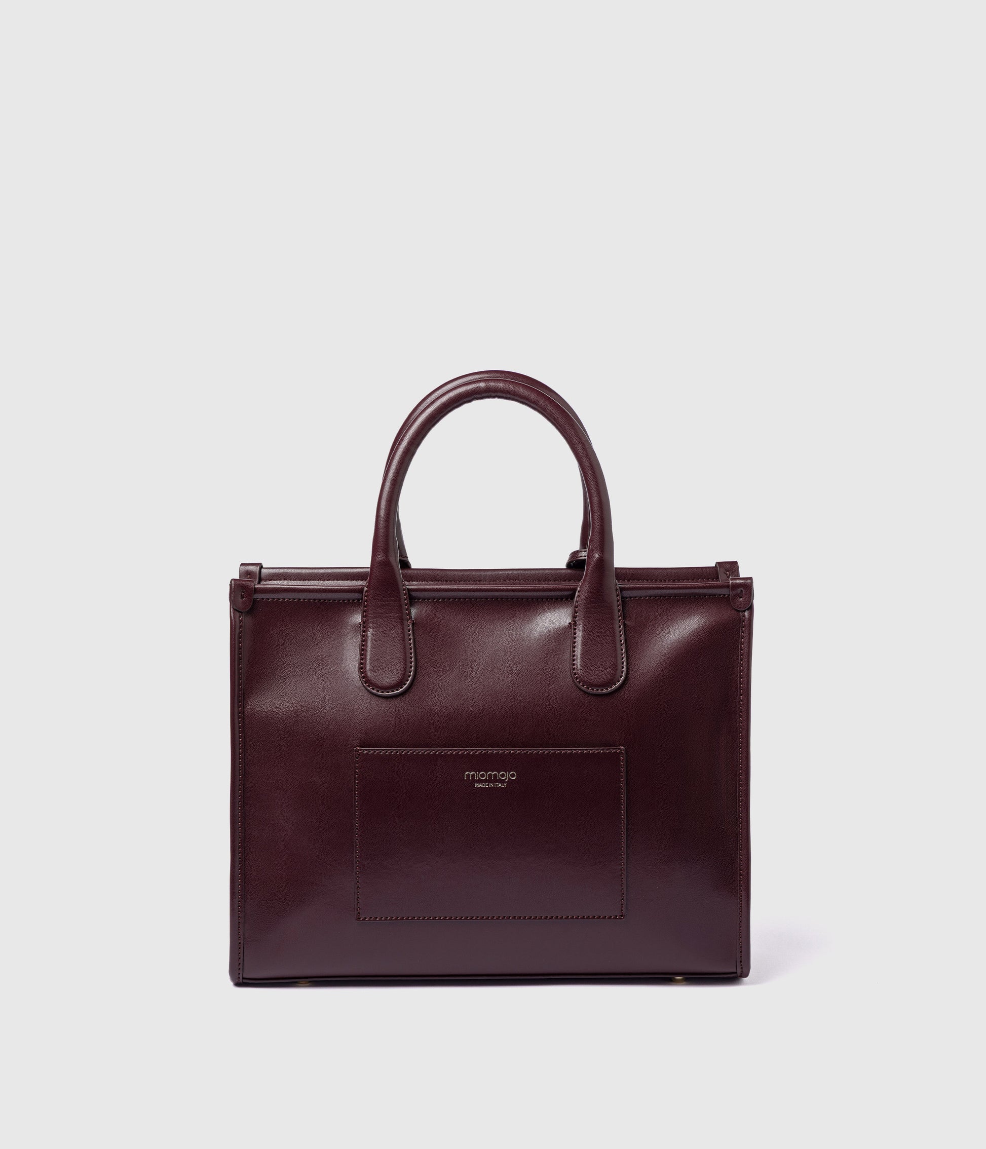 Alima Deluxe Tote L - Borgogna (Apple-based)