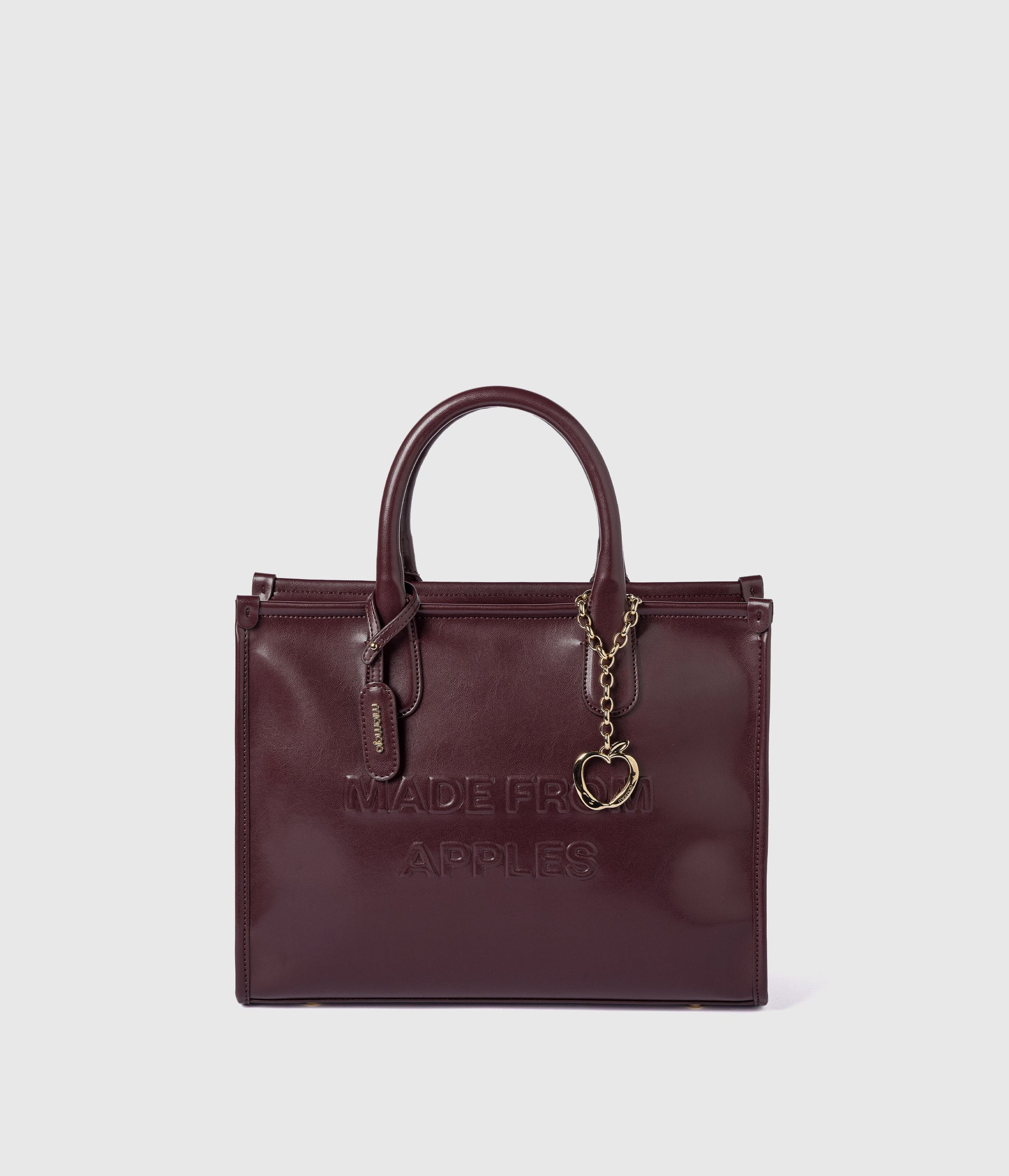 Alima Deluxe Tote L - Borgogna (Apple-based)