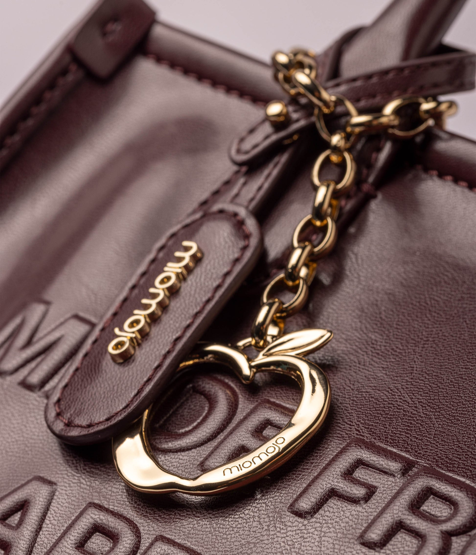 Alima Deluxe Tote L - Borgogna (Apple-based)