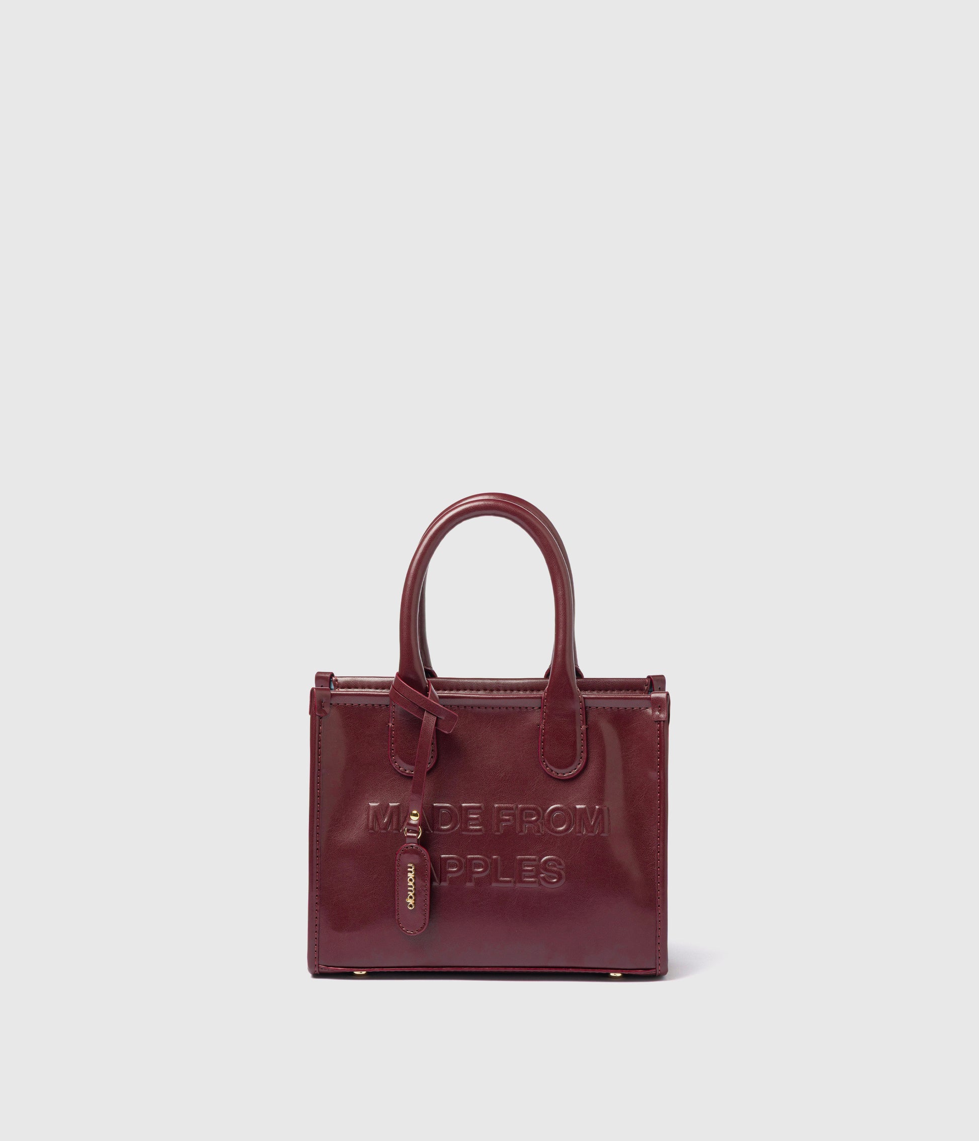 Alima Deluxe Tote M - Borgogna (a base di mela)