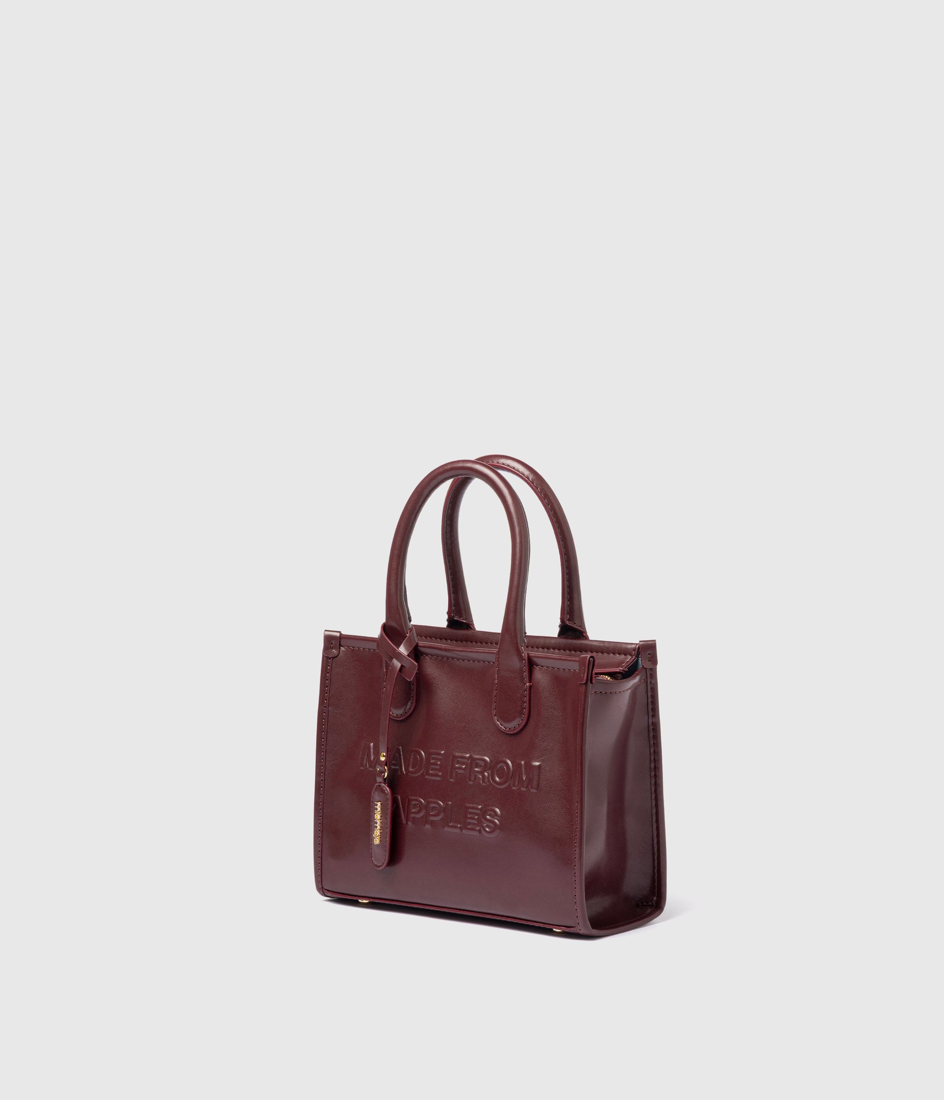 Alima Deluxe Tote M - Borgogna (a base di mela)