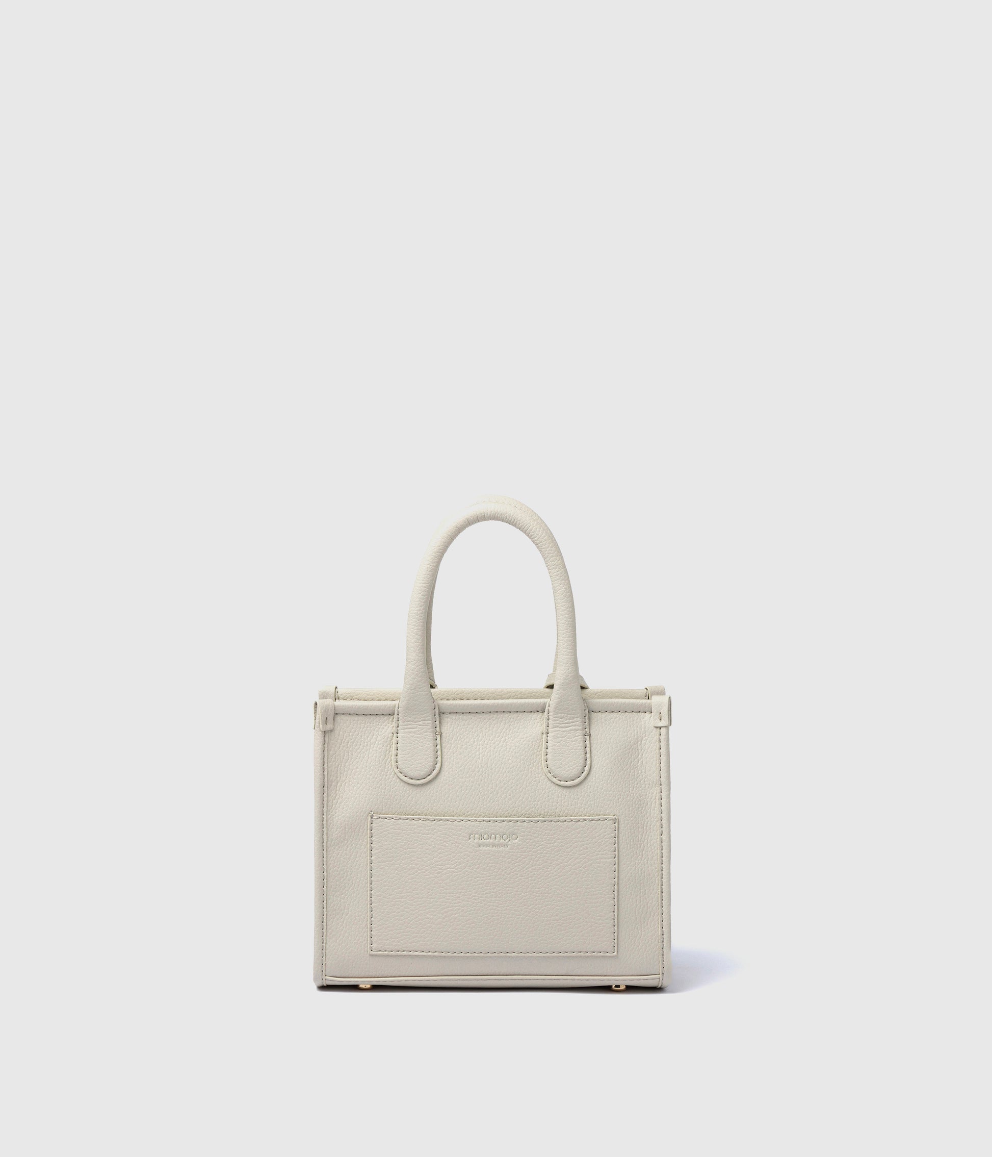 Alima Deluxe Tote M – Cloud White (Apple-Based)