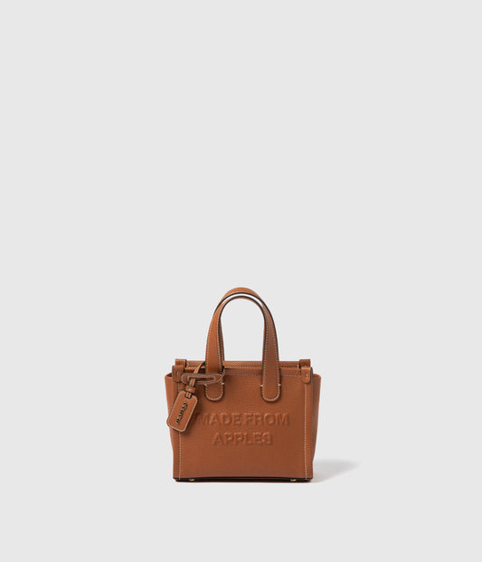 Alima Tote S - Cognac (Apple-based)