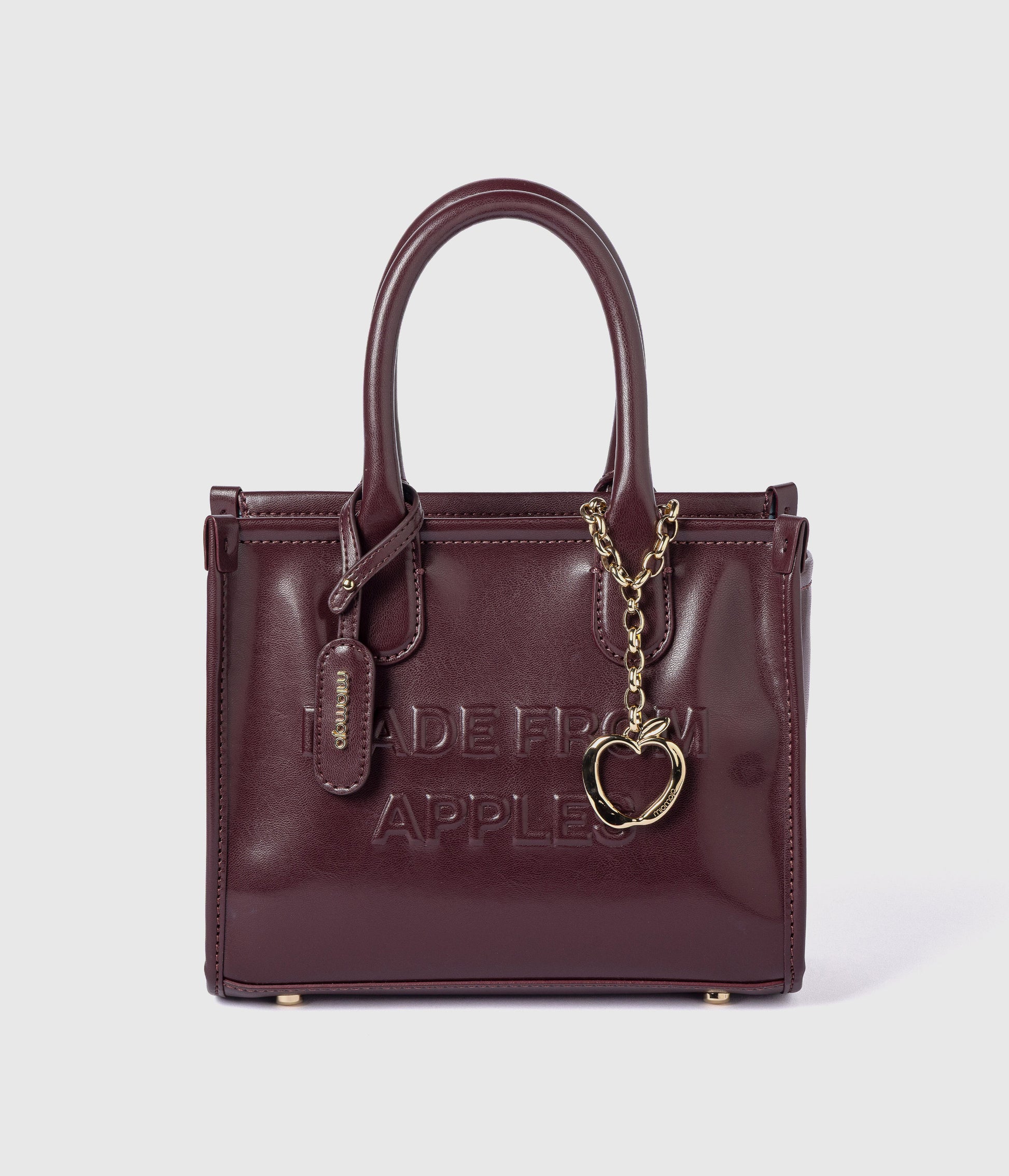 Alima Deluxe Tote M - Borgogna (auf Apfelbasis)