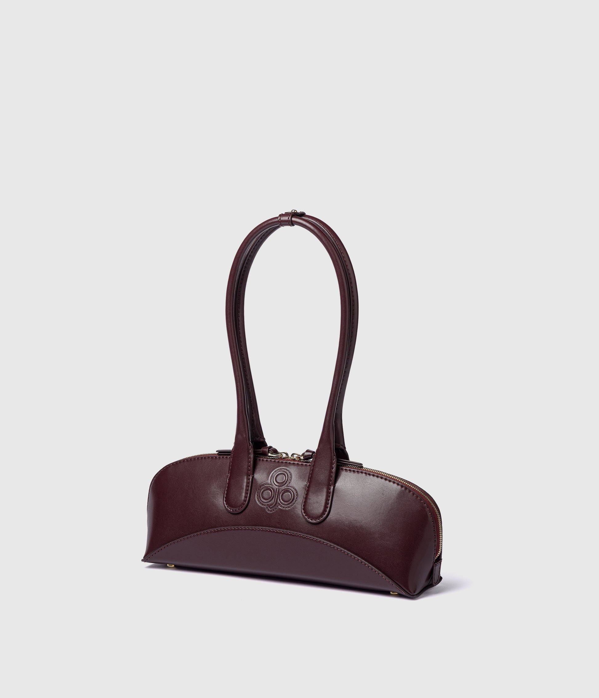 Gilda Shoulder Bag - Borgogna (Apple-based)