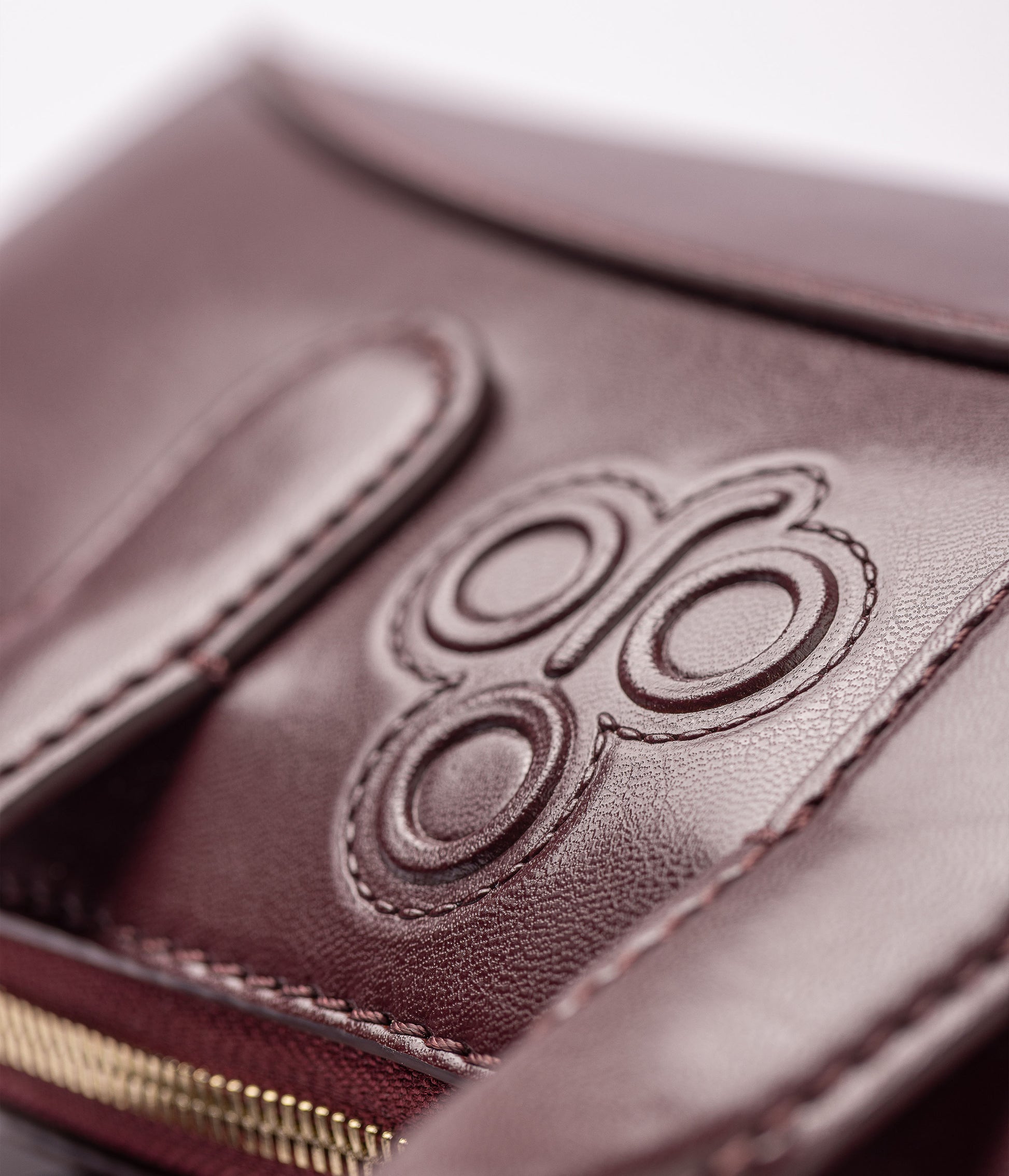 Gilda Shoulder Bag - Borgogna (Apple-based)