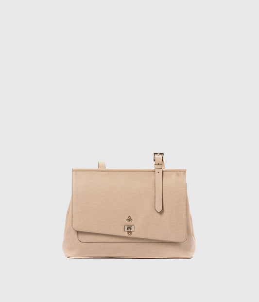 Tecla Handbag - Almond (Corn-based)