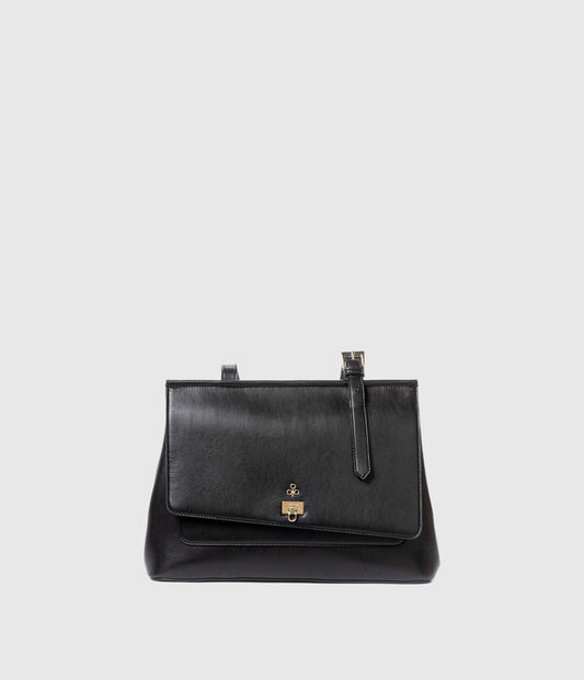 Tecla Handbag - Black (Corn-based)